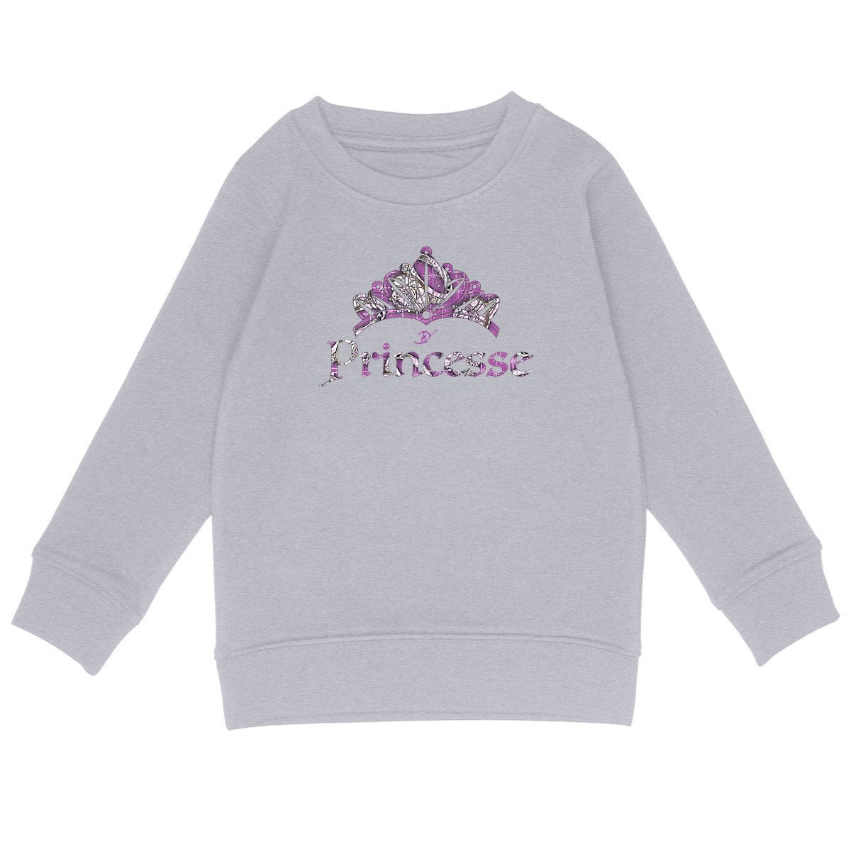 Sweat-Shirt Gris Princesse - Djêkoo Wax