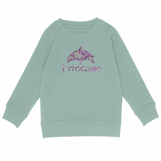 Sweat-Shirt Vert Princesse - Djêkoo Wax