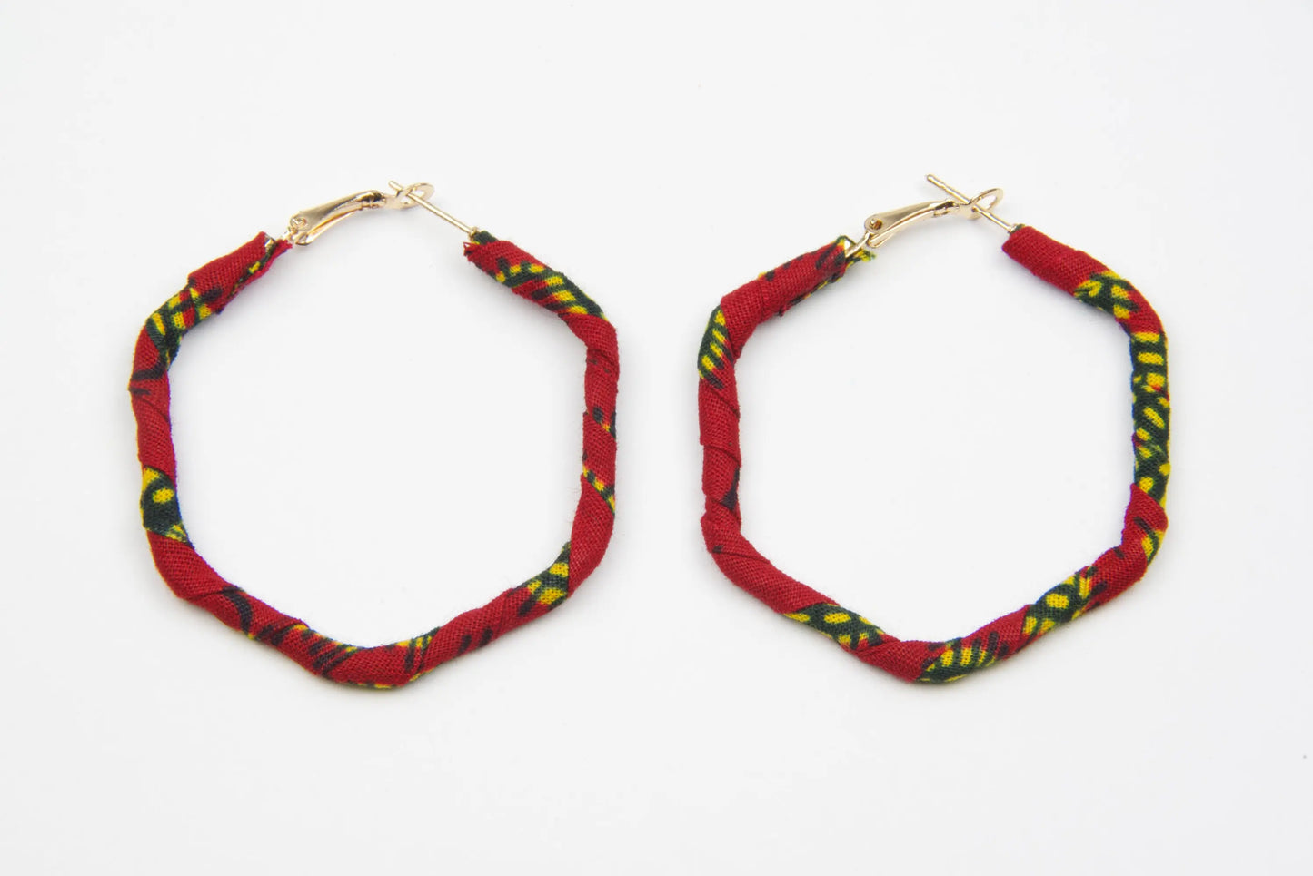 Boucles d'oreilles Wax Djêkoo Wax